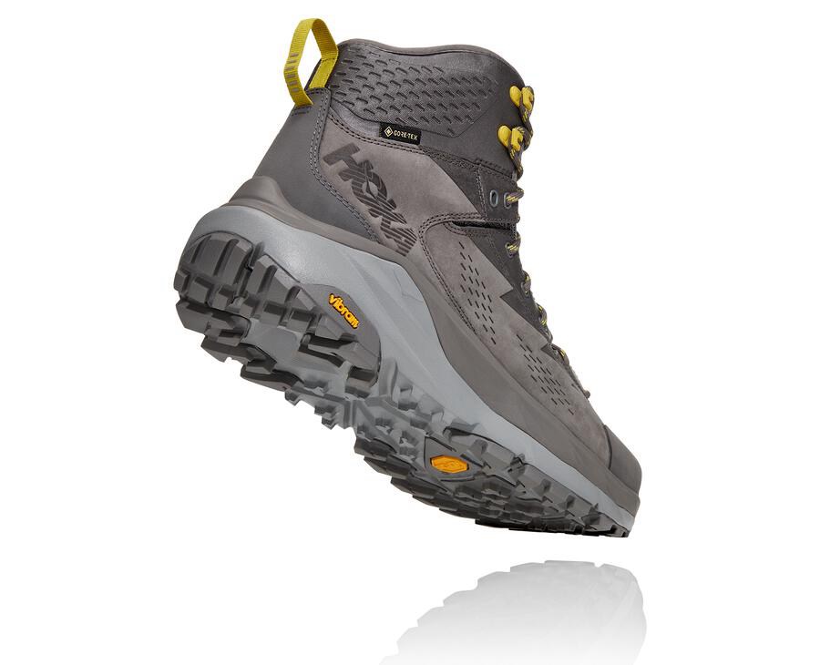 Hoka One One Wandelschoenen Heren - Kaha Gore-Tex - Grijs - IO0957123